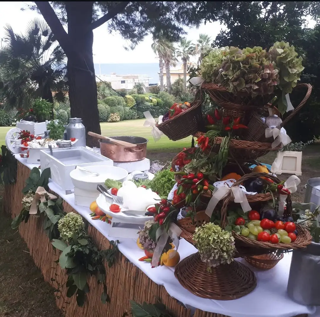Buffet di mozzarella per battesimo